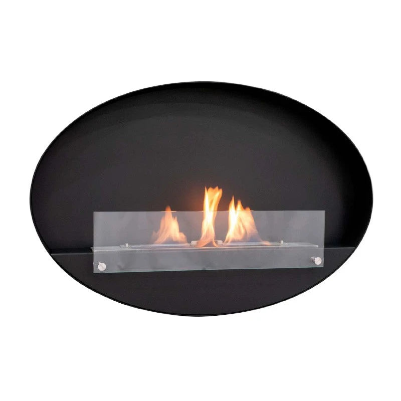 Ethanol-Wandkamin 3,2 kW, oval, 90 cm – Maryland – Bild 1