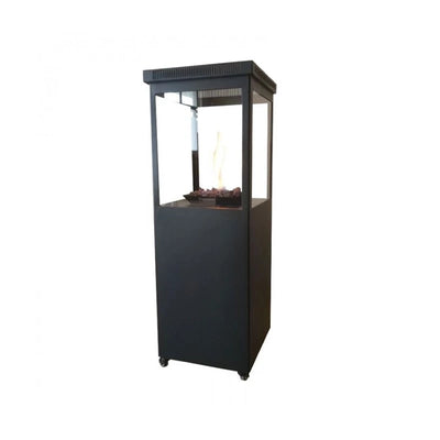 Gas-Heizpilz 7,3 kW, 140 cm, schwarz – Muztag Mallorca